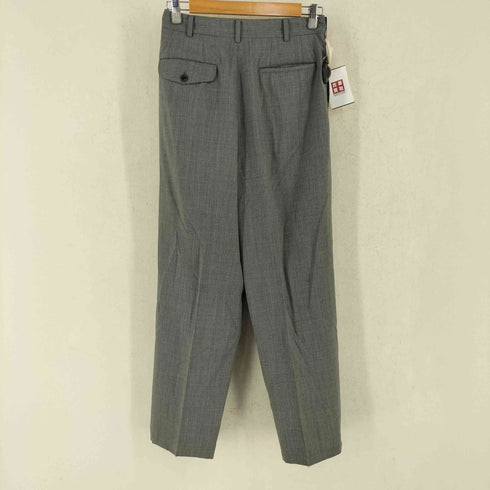 コムデギャルソンオム COMME des GARCONS HOMME 90S 91SS 田中オム 金文字タグ ウール100 2タック スラックス メンズ JPN:S