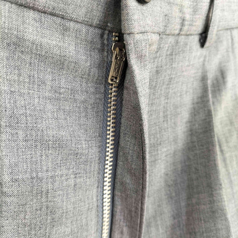 コムデギャルソンオム COMME des GARCONS HOMME 90S 91SS 田中オム 金文字タグ ウール100 2タック スラックス メンズ JPN:S