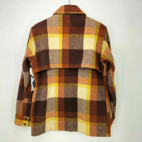 ウールリッチ WOOLRICH 50s TALONジップ バッファローチェック マッキーノ ジャケット メンズ US:36
