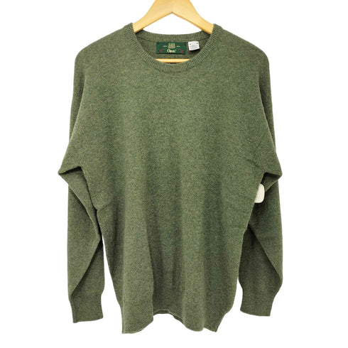 オービス ORVIS 90s スコットランド製 ラムズウール ニット セーター メンズ import:L