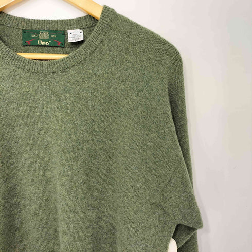 オービス ORVIS 90s スコットランド製 ラムズウール ニット セーター メンズ import:L