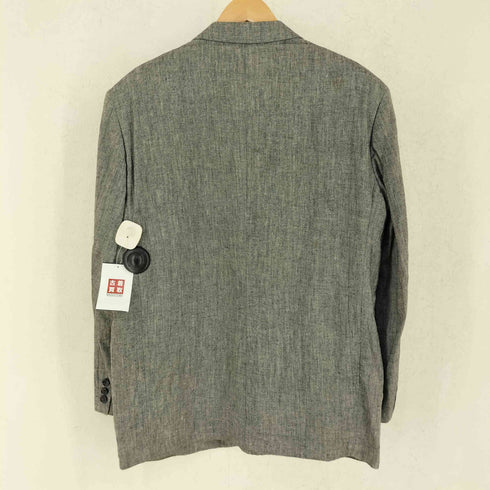 コムデギャルソンオム COMME des GARCONS HOMME 80s リネン コットン 背抜き シングル テーラードジャケット メンズ JPN:M