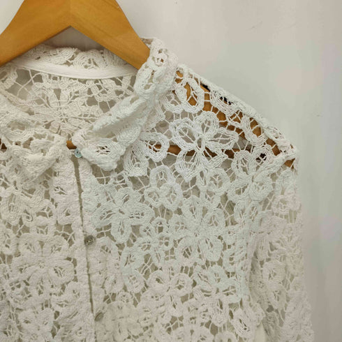 アングリッド Ungrid 25SS レース編みルーズシャツ レディース FREE