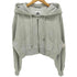 Lazy Styles Big-Hood Cropped Hoodie ビッグフード クロップドフーディー レディース FREE