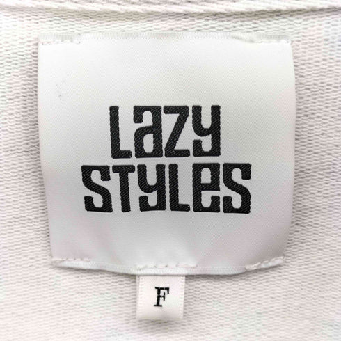 Lazy Styles Big-Hood Cropped Hoodie ビッグフード クロップドフーディー レディース FREE