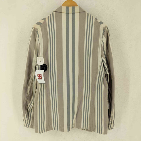 コムデギャルソンオムプリュス COMME des GARCONS HOMME PLUS 90S 99AW Souvenir Kitsch ストライプ シングルテーラードジャケット メンズ JPN:M