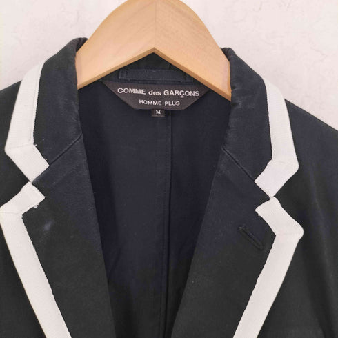 コムデギャルソンオムプリュス COMME des GARCONS HOMME PLUS 00s 08SS Super Imposition コットン 2B テーラードジャケット メンズ M
