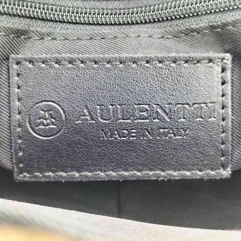 オウレンティ AULENTTI シボ革 2WAY ミニボストン バッグ レディース