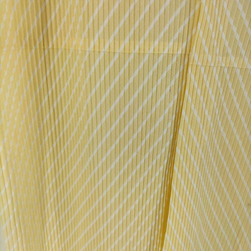アイムプロダクトイッセイミヤケ im product ISSEY MIYAKE 80-90S プリーツ ストライプ エプロンワンピース レディース