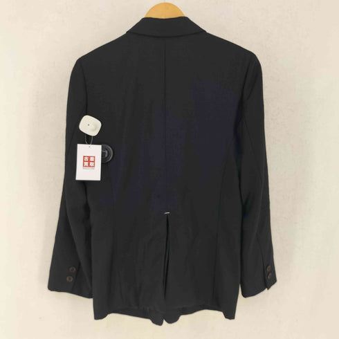 アイエスイッセイミヤケ I.S. ISSEY MIYAKE 90s ウール センターベント 3B テーラードジャケット レディース M