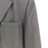 アイエスイッセイミヤケ I.S. ISSEY MIYAKE 90s ウール センターベント 3B テーラードジャケット レディース M