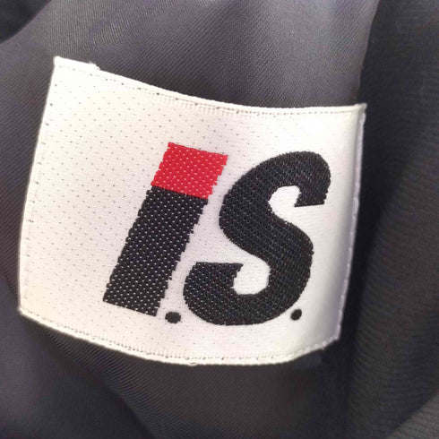 アイエスイッセイミヤケ I.S. ISSEY MIYAKE 90s ウール センターベント 3B テーラードジャケット レディース M
