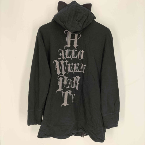 ミュージシャン イベント MAD CAT PARKA 猫耳 ジップパーカー メンズ