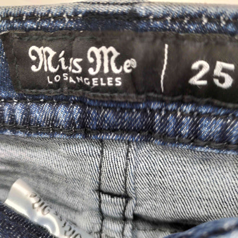 00S miss me ローライズ カットオフ フレアデニム パンツ Y2K COOL レディース 25