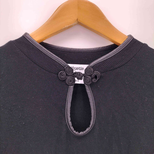ジュエティ jouetie パイピングパワショルチャイナトップス レディース import:M