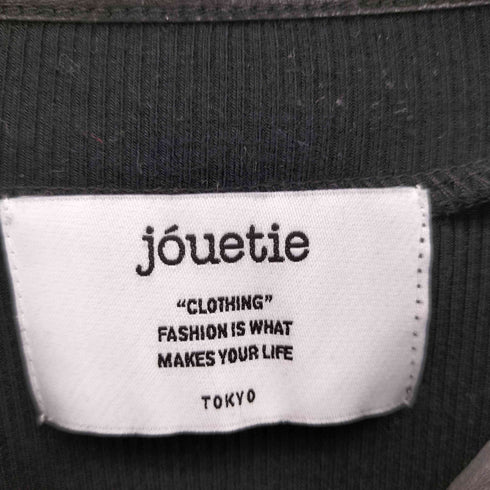 ジュエティ jouetie パイピングパワショルチャイナトップス レディース import:M