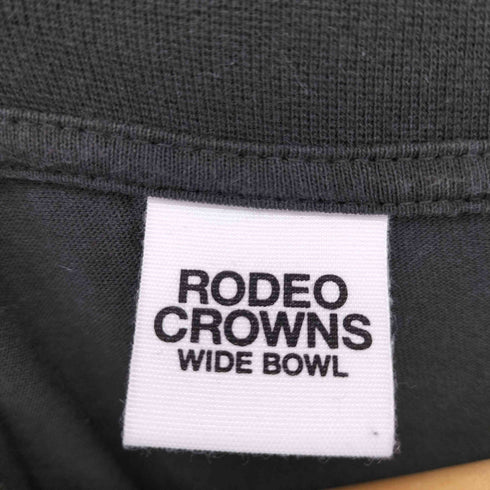 ロデオクラウンズワイドボウル RCWB/RODEO CROWNS WIDE BOWL 布帛ドッキングワンピース レディース FREE