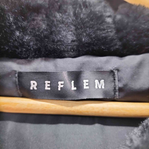 レフレム REFLEM うさ耳ファーパーカー レディース