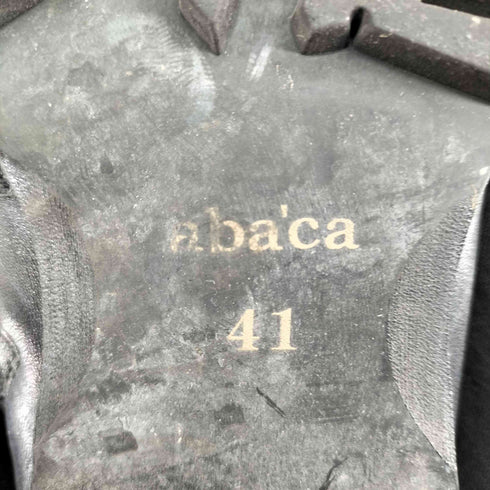 Abaca アバカ Dカン サイドジップ トレッキングシューズ Y2K メンズ JPN:41