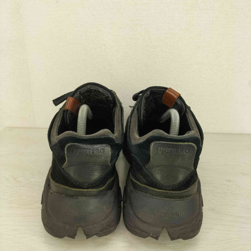 ブッテロ BUTTERO スエード ダッドスニーカー Vibram 厚底 メンズ
