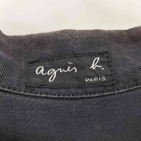 アニエスベー agnes b. PARIS デニムトラッカー ジャケット メンズ