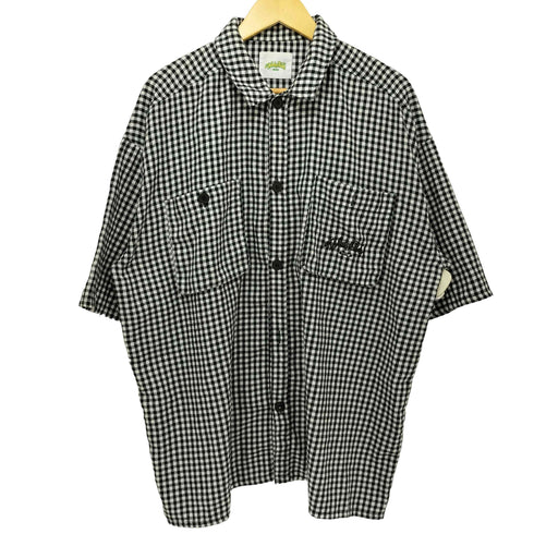 ワッジボーイ Wudge Boy ギンガムチェック ショートスリーブシャツ メンズ JPN:L