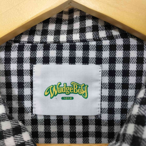 ワッジボーイ Wudge Boy ギンガムチェック ショートスリーブシャツ メンズ JPN:L