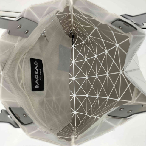 バオバオイッセイミヤケ BAO BAO ISSEY MIYAKE 26ss LUCENT METALLIC SNOW WHITE ルーセント メタリック スノー ホワイト レディース