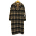 ラグアジェム LAGUA GEM OVER CHECK LONG COAT レディース FREE