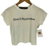 Rest&Recreation ラインストーン ロゴ S/S クルーネック Tシャツ レディース import:S