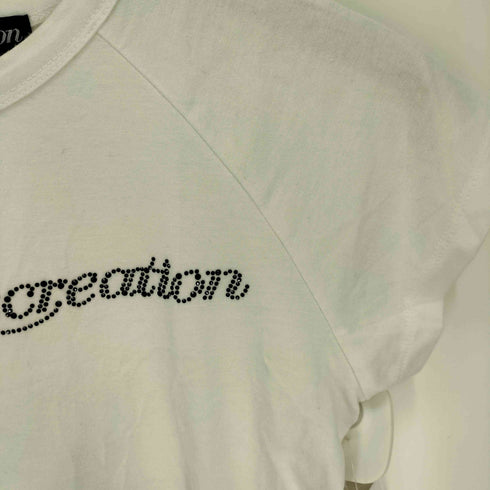 Rest&Recreation ラインストーン ロゴ S/S クルーネック Tシャツ レディース import:S