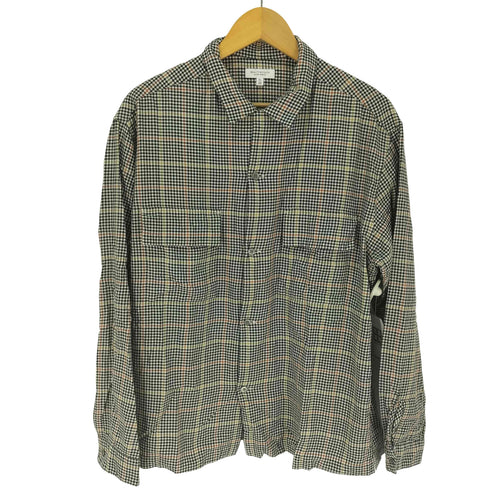 ビューティーアンドユースユナイテッドアローズ BEAUTY & YOUTH UNITED ARROWS チェック 2ポケット オープンカラー シャツ о メンズ JPN:XL