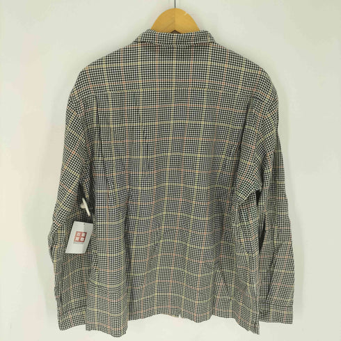 ビューティーアンドユースユナイテッドアローズ BEAUTY & YOUTH UNITED ARROWS チェック 2ポケット オープンカラー シャツ о メンズ JPN:XL