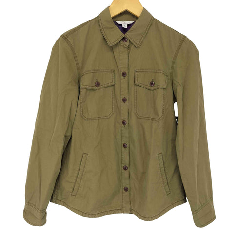 エルエルビーン L.L.Bean 裏チェック ワークシャツジャケット レディース 6