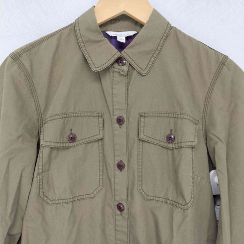 エルエルビーン L.L.Bean 裏チェック ワークシャツジャケット レディース 6