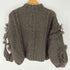 KORDAL ハイネック フリンジニット レディース import:S