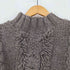 KORDAL ハイネック フリンジニット レディース import:S
