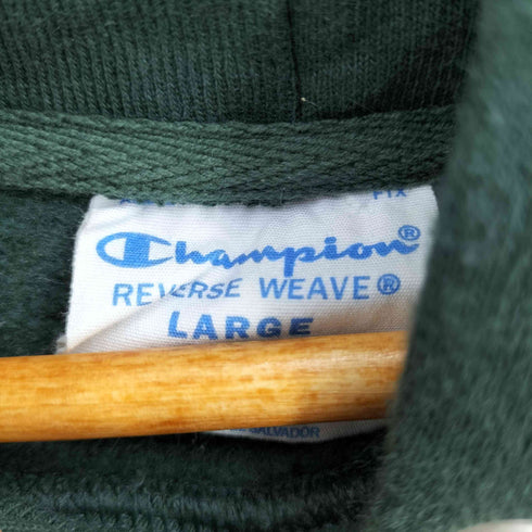 チャンピオン Champion 青単 復刻 REVERSE WEAVE リバースウィーブ プリント プルオーバー パーカー メンズ 2XL