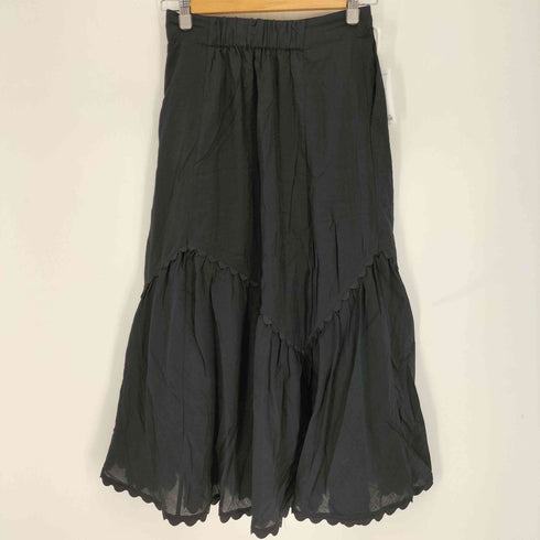 ミルクフェド MILKFED. RANDOM LACE SKIRT ランダム レース スカート レディース M