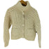 イエナラブークル IENA LA BOUCLE nepal hand knit ウール100 タートルネックカーディガン レディース