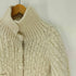 イエナラブークル IENA LA BOUCLE nepal hand knit ウール100 タートルネックカーディガン レディース