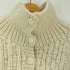 イエナラブークル IENA LA BOUCLE nepal hand knit ウール100 タートルネックカーディガン レディース