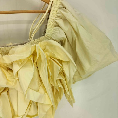 Andequal アンドコール 26SS volume o ff shoulder blouse レディース FREE
