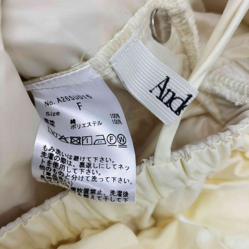 Andequal アンドコール 26SS volume o ff shoulder blouse レディース FREE