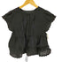 ミルクフェド MILKFED. FRILL AND LACE BLOUSE フリル アンド レース ブラウス レディース ONE SIZE