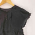 ミルクフェド MILKFED. FRILL AND LACE BLOUSE フリル アンド レース ブラウス レディース ONE SIZE