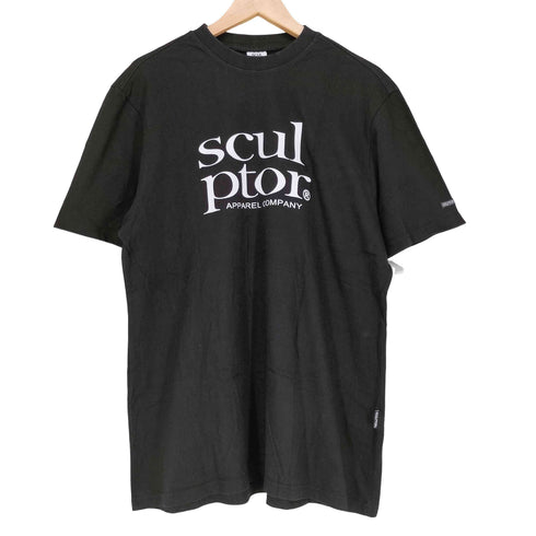 スカルプター SCULPTOR RETRO LOGO BOXY TEE 半袖 Tシャツ レディース L