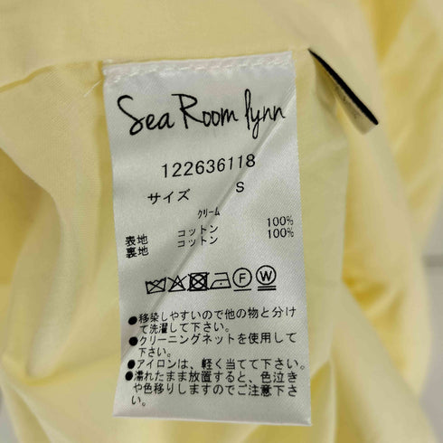 シールームリン Sea Room lynn 26SS BACK RIIDDON オフショルギャザードレス レディース import:S