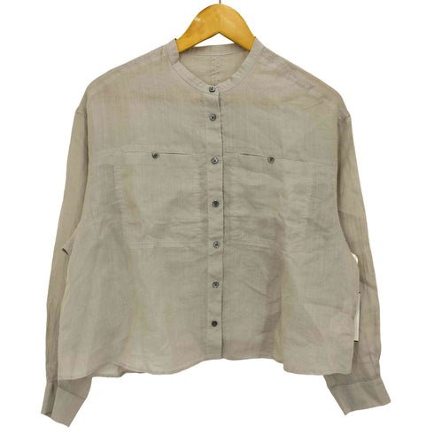 ヒューマンウーマン HUMAN WOMAN 24SS 160/1 ラミー ブラウス レディース JPN:M