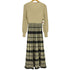 BLUE EAST チェックジャガードニットワンピース レディース ONE SIZE